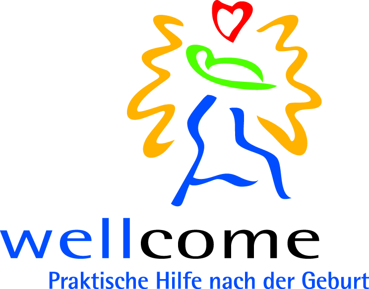 Logo wellcome - praktische Hilfe nach der Geburg